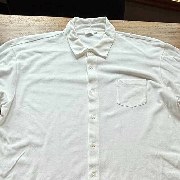 Sunspel Men's Riviera button-down mesh shirt XXL - Picture 1 of 8